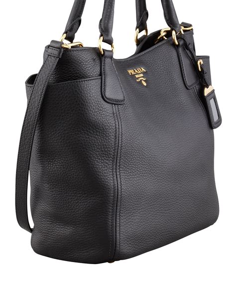 prada large black tote|prada black nylon tote.